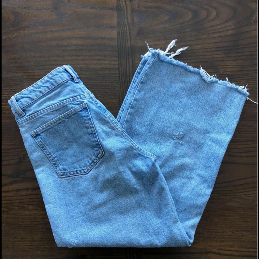 Zara wide leg jeans